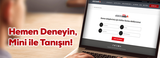 ElektraWEB Demo 3 elektraweb demo talep